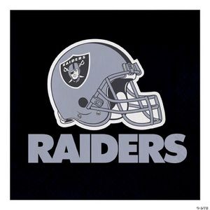 Las Vegas Raiders Napkins 48 Count